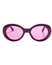 Guess - Ovale Acetat-Sonnenbrille Für Frauen - Lyst