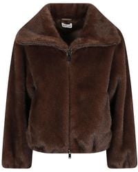P.A.R.O.S.H. - Faux Fur & Shearling Jackets - Lyst
