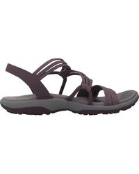 Skechers - Slim reggae flache sandalen - Lyst