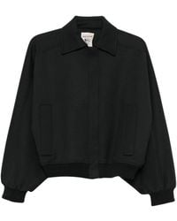 Semicouture - Jassen ,Zwart ,Wol Renie Bomberjack - Lyst