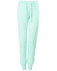 Champion - Broeken ,Groen ,Katoen Klassieke Hoge Taille Taps Toelopende Broek - Lyst