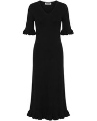 Jil Sander - Gebreide Jurk - Lyst