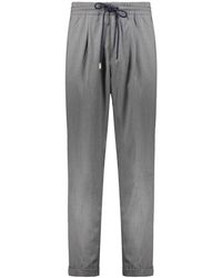 Fedeli - Cropped Trousers - Lyst