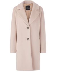 Marc Cain - Single-Breasted Coats - Lyst