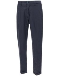 Re-hash - Broeken ,Blauw ,Katoen Mucha Chinos - Lyst