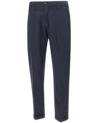 Re-hash - Broeken ,Blauw ,Katoen Mucha Chinos - Lyst
