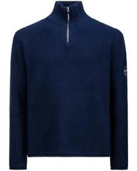 Murphy & Nye - Truien & Vesten ,Blauw ,Katoen Fender Sweater - Lyst