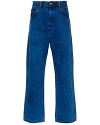 Vivienne Westwood - Blaue acid wash denim jeans - Lyst