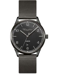 Thomas Sabo - Schwarze edelstahluhr mit schiebeverschluss - Lyst