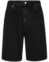 Loulou de Saison - Denim Shorts - Lyst