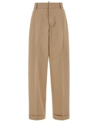 DSquared² - Wide Trousers - Lyst