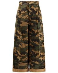 DARKPARK - Katoenen Broek Met Metalen Ketting Detail - Lyst