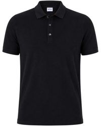 Aspesi - Tops ,Blauw ,Katoen M062 Piquet Polo - Lyst