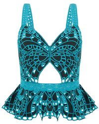 Alberta Ferretti - Sleeveless Tops - Lyst