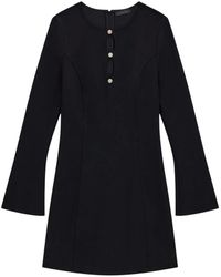 Guess - Kleedjes ,Zwart ,Polyester Claudie Jurk - Lyst