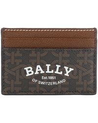 Bally - Accessoires ,Bruin ,Stijlvolle Portemonnee Voor Mannen En Vrouwen - Lyst