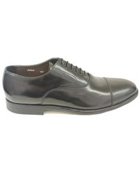 Green George - Schwarze Flache Schuhe Für Männer - Lyst