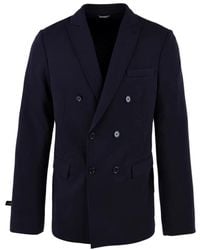 Daniele Alessandrini - Blaue jacken - Lyst