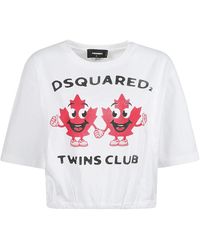 DSquared² - Camisetas y polos con estampado de logo - Lyst