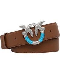 Pinko - Ppy2-Pad03L Ledergürtel - Lyst
