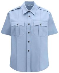 Prada - Cotton Shortsleeve Shirt - Lyst