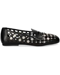 Ash - Schoenen ,Zwart ,Leer Bali Square Toe Loafer - Lyst