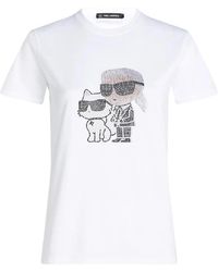 KARL LAGERFELD - T-Shirts - Lyst