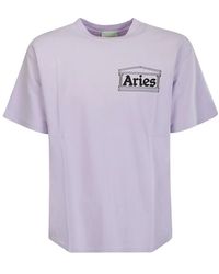Aries - Sunbleached temple camiseta de manga corta - Lyst