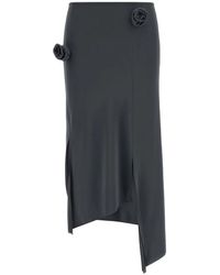 Coperni - Flower Midi Rok - Lyst