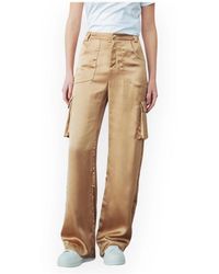 Gaelle Paris - Trousers > wide trousers - Lyst