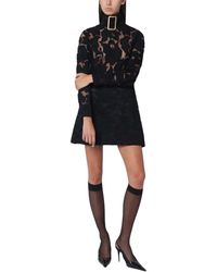 Patou - Zwarte Korte Jurk - Lyst