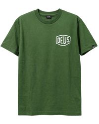 Deus Ex Machina - Tops ,Groen ,Katoen Venice Address T-Shirt - Lyst