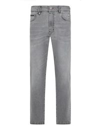 Philipp Plein - Jeans ,Grijs ,Katoen Detroit Fit Jeans Basic - Lyst