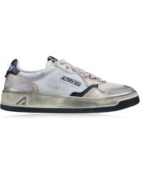 Autry - Schoenen ,Veelkleurig Sneakers Met Veters En Leren Details - Lyst