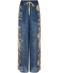 Zimmermann - Wide Trousers - Lyst