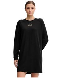 EA7 - Short Dresses - Lyst