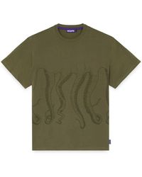 Octopus - T-shirt outline tee - Lyst