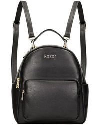 Kazar - Damen Schwarzer Rucksack - Lyst