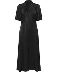 Soaked In Luxury - Zwarte Miria Jurk Voor Vrouwen - Lyst