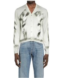 Versace - Knit Sweater The Flex Printed Silk - Lyst