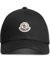Moncler - Stijlvolle Katoenen Pet - Lyst