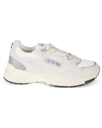 Autry - Schoenen ,Grijs ,Katoen Hyperway Low - Lyst