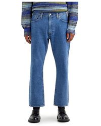 Levi's - Jeans blu con zip e chiusura a bottone e tasche - Lyst