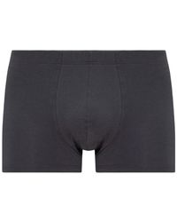 Hanro - Ondergoed ,Grijs ,Katoen Katoenen Boxershorts - Lyst