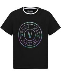 Versace Jeans Couture Shirts - - Heren - Zwart