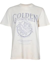 Golden Goose - Vintage weißes crew neck t-shirt - Lyst