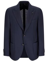 Lardini - Cool Wool Single-Breasted Pak - Lyst