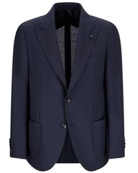 Lardini - Cool Wool Single-Breasted Pak - Lyst