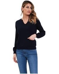 Gran Sasso - V-Neck Knitwear - Lyst
