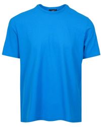 Herno - Katoenen T-Shirt Met Ronde Hals - Lyst